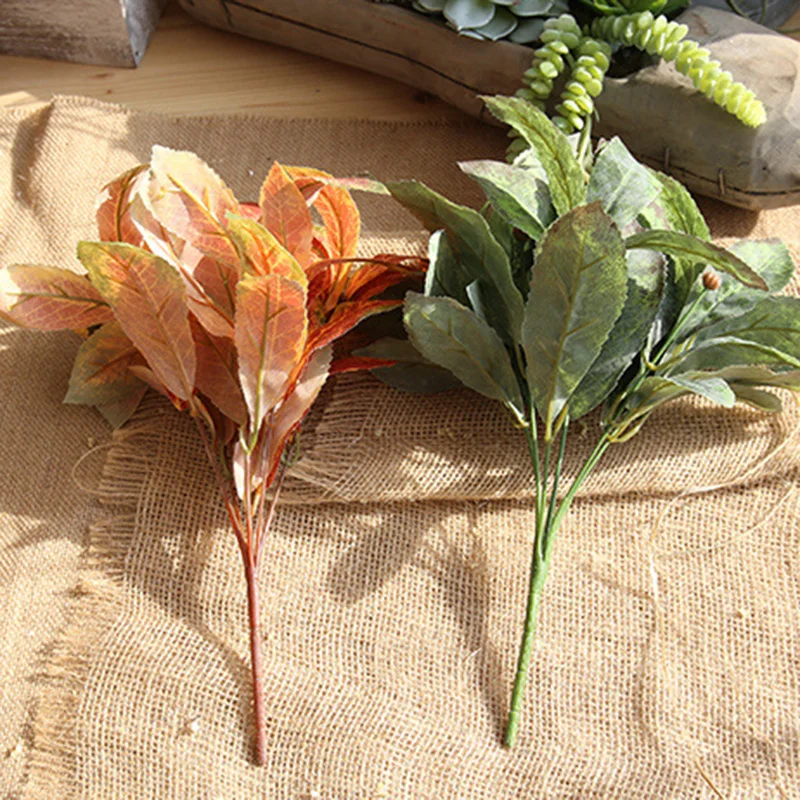 Fake Flowers leaves Silk Loquat Leaf Artificial Flowers for Home Garden Decoration Wedding Party Supplies Decorative Floral Fake Flowers leaves Silk Loquat Leaf Artificial Flowers for Home Garden Decoration Wedding Party Supplies Decorative Floral