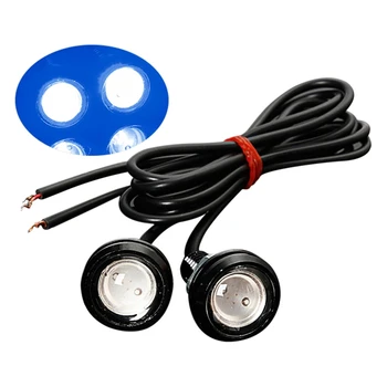 

2Pcs 12V Car Motorcycle 10W LED Eagle Eye Daytime Running DRL Tail Light Lamp Backup Parking Light Auto Bulb Car LED Light