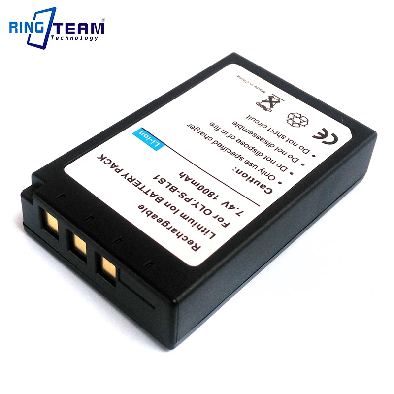 Ps-Bls1 Bls-1 Battery Pack Per Olympus Evolt E-400 E-410 E-420 E-450 E-600 E-620 Penna E-P1 E-P2 E-P3 E-Pl1 E-Pl3 Fotocamere Digitali