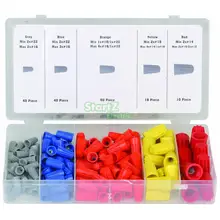 158 шт электрические провода соединения винт твист разъем крышка w/пружинная вставка Ассортимент Комплект