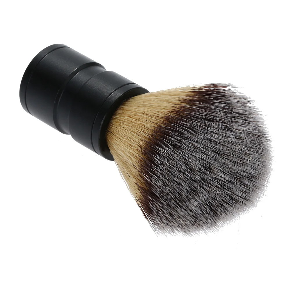 

Professional Aluminium Handle Shaving Brush Men Mustache Beard Face Cleaning Razor Brush Barber Salon Tool Sets Black