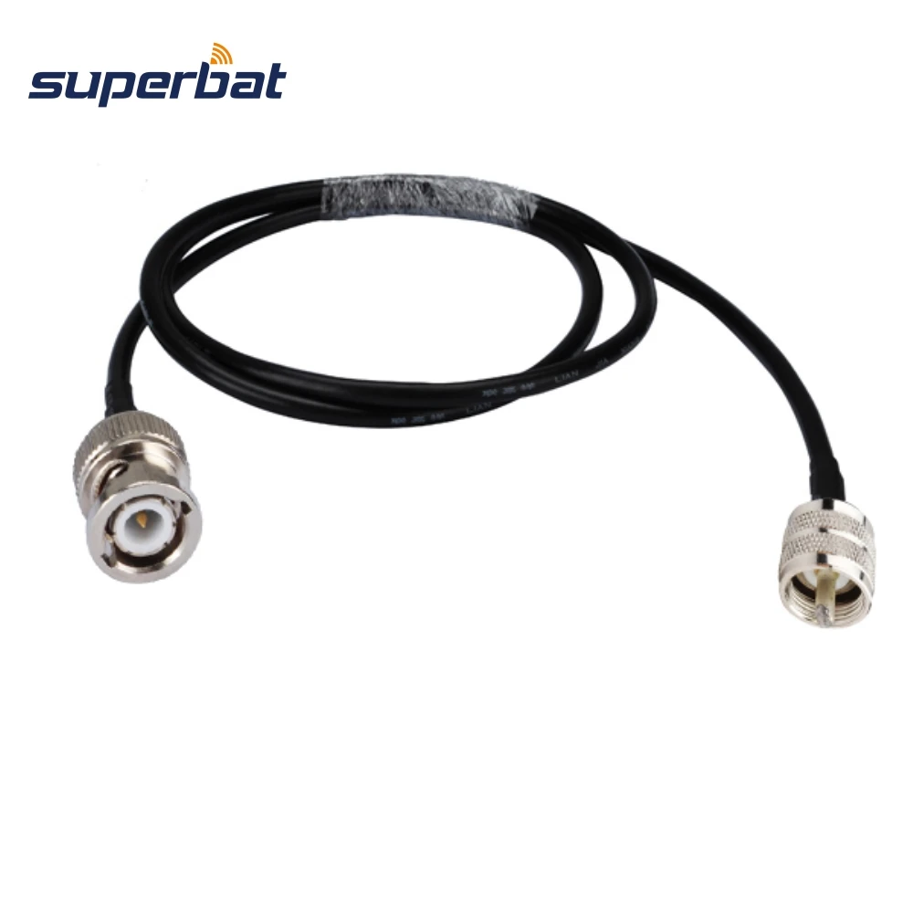 Кабель Superbat WLAN с разъемом BNC для UHF PL-259 мужской отрезок коаксиального кабеля