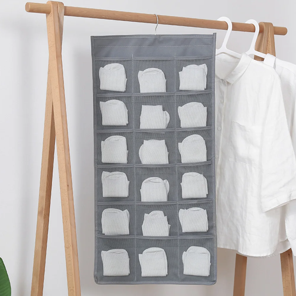 جدار حقيبة تخزين قابلة للحمل جهين حقيبة التخزين الجوارب الملابس الداخلية الصدرية تنفس شبكة ل خزانة غرفة نوم المنزل الأساسية