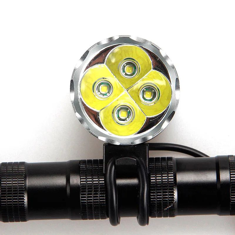 Cheap 8.4V 4T6 Waterproof Mountain Bike Front Light 5000 Lumen 4x Cree XM-L T6 led Cycling Helmet Headlamp Flashlight for Bicycle 4 Cheap 8.4V 4T6 Waterproof Mountain Bike Front Light 5000 Lumen 4x Cree XM-L T6 led Cycling Helmet Headlamp Flashlight for Bicycle 4