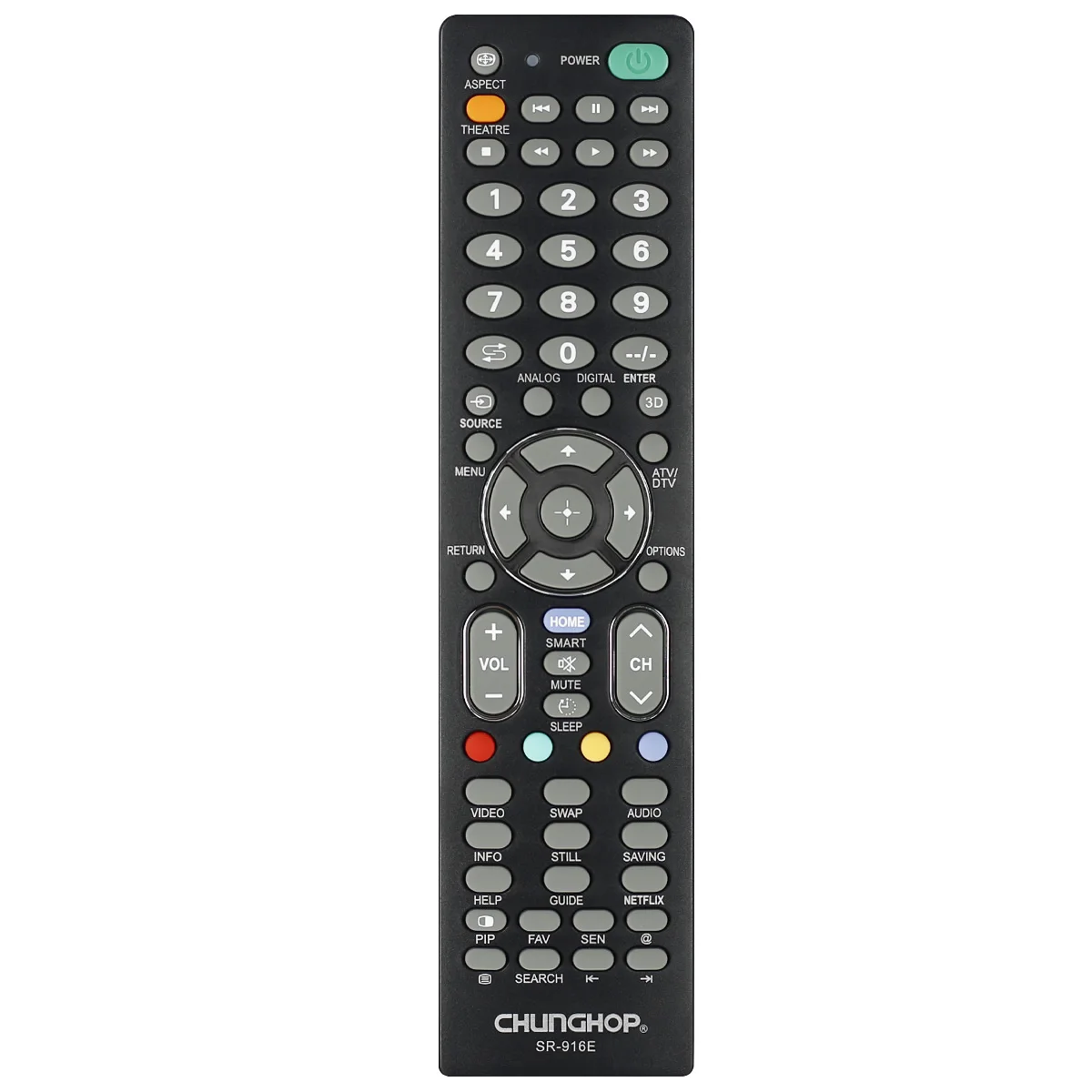 Chunghop дистанционного Управление SR-916E для Sony ТВ RM-ADP029 RM-CD001W RM-GA016W GD011/JB002