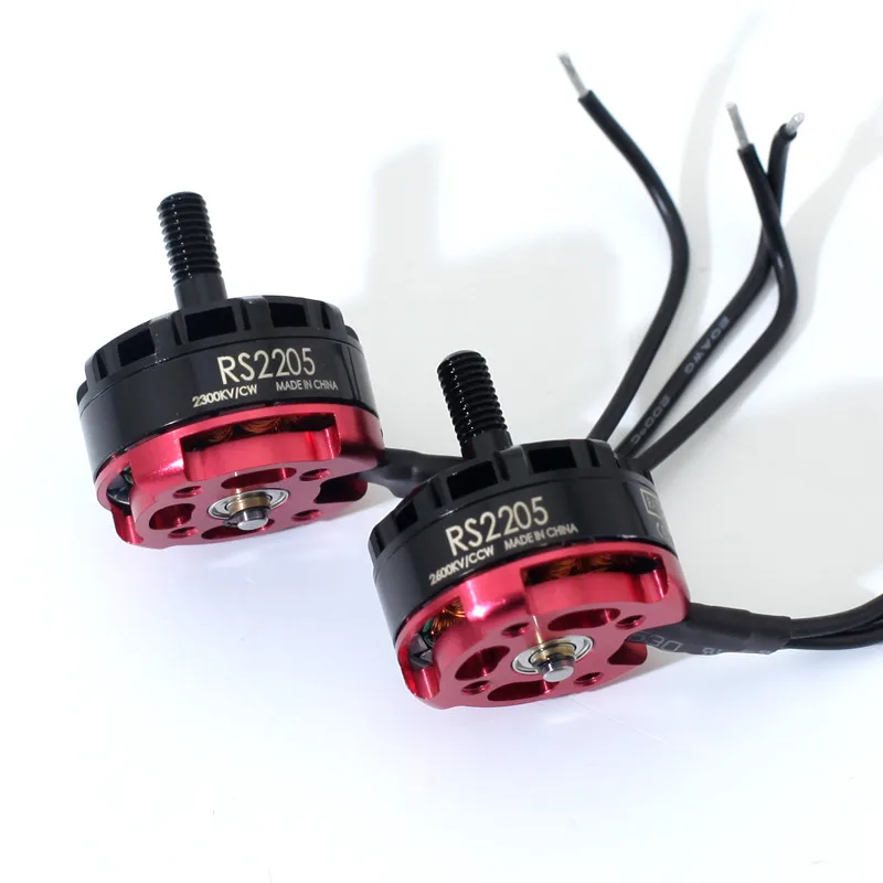 4 компл./лот Emax RS2205 2300KV 2600KV охлаждения бесщеточный двигатель с вращением по часовой стрелке и против часовой стрелки FPV, ограниченный тираж мотор для Дрон квадкоптер с управлением с видом от первого лица