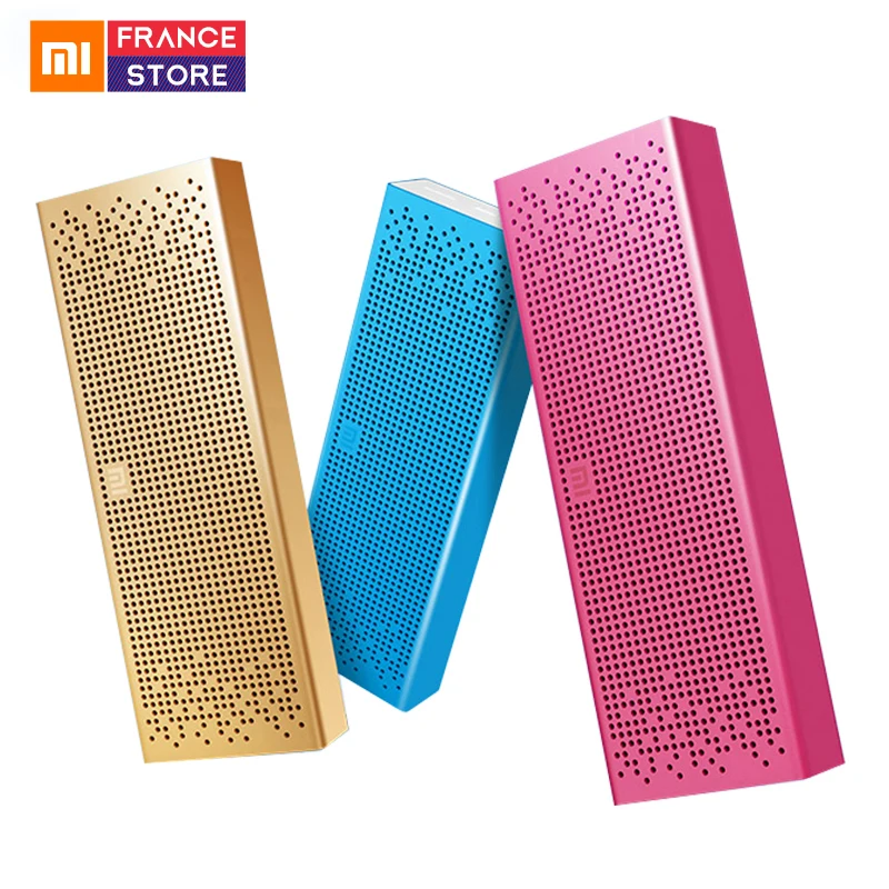

Original Xiaomi Bluetooth Speaker Square Box Mini Wireless Metel Stereo Portable MP3 Player Handsfree Bluetooth 4.0 for Xiaomi