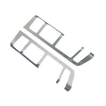 

2pcs Rear Seat Back Middle Console Switch Cover Trim For Porsche Panamera 970 2010-2015