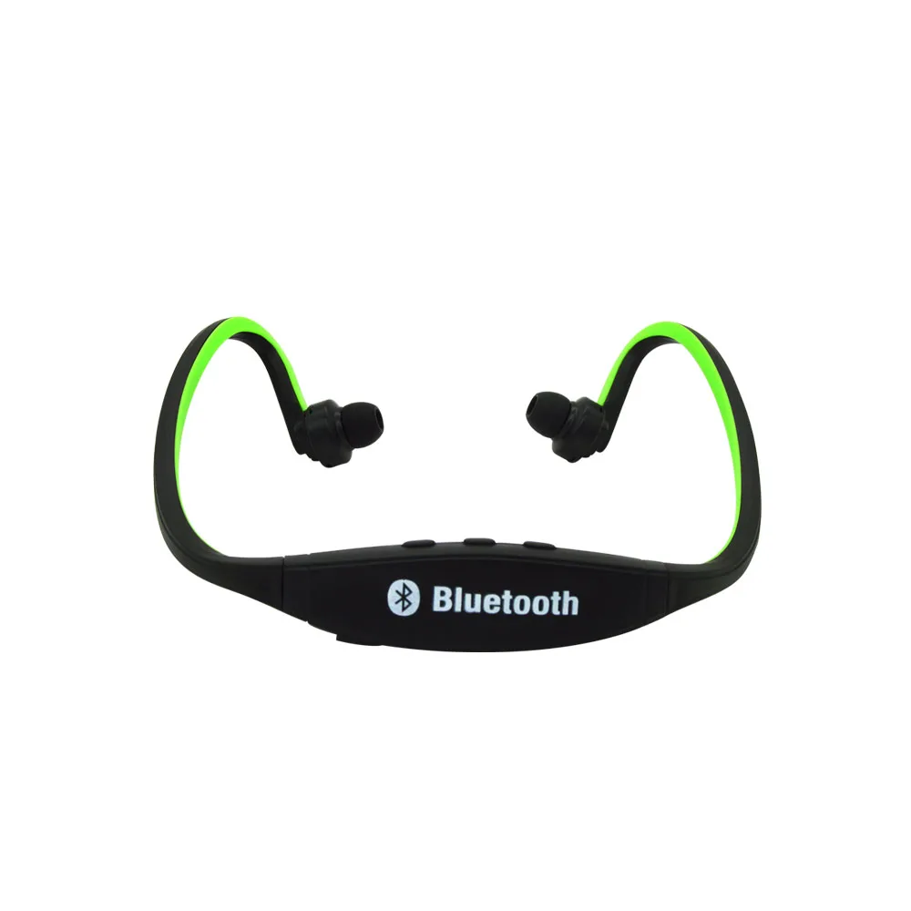 Bluetooth наушники, Спортивная Bluetooth гарнитура, беспроводная гарнитура, наушники Auriculares, шейные наушники, наушники с микрофоном для iphone, Xiaomi - Цвет: Green