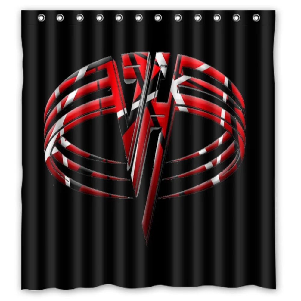 Vixm Eddie Shower Curtains Van Halen Bathroom Curtains 66x72 inchin