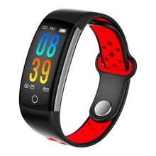 Q6 Smart Band IP68 Waterproof Sport Men Bracelet Blood Pressure Heart Rate 0.96 Inch Color Screen Wristband Activity Tracker