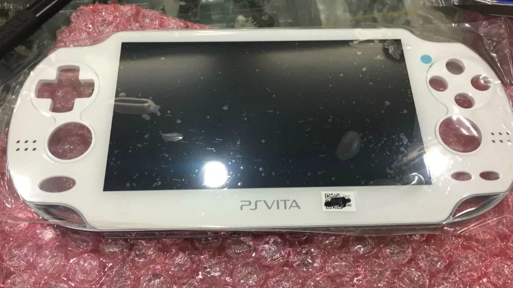 ЖК-дисплей для Playstation PS Vita psv 1000 1001+ сенсорный дигитайзер+ рамка белого цвета