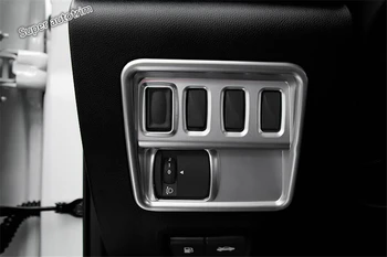 

Lapetus Front Head Lights Switch Button Panel Cover Trim Interior ABS For Renault Koleos 2017 - 2020 Matte / Carbon Fiber Look