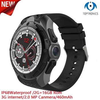 

New Arrival 3G WCDMA Android 7.0 Quad Core Smart Watch 1.39'' HD Screen 2G 16G Memory GPS Wifi Heart Rate Bluetooth 4.0 For GIFT
