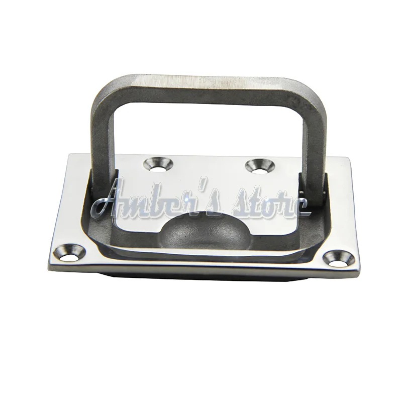 316 Marine Grade Stainless Steel Boat Locker Lift Pull Ring Handle