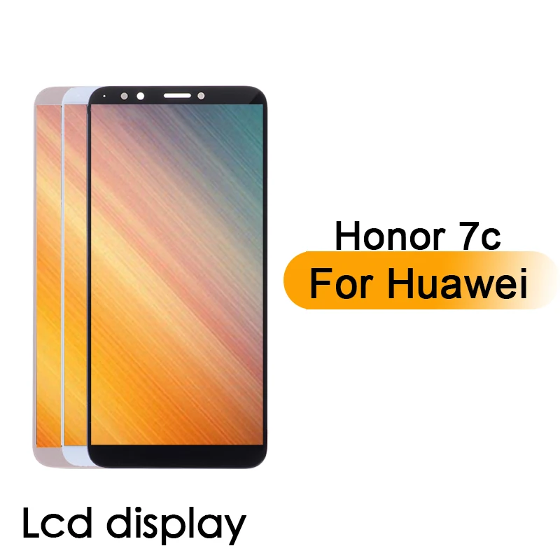 

Display Touch Screen Assembly Replacement with frame For Huawei Honor 7C LCD ATU LX1 / L21 aum-L41 Aum-L41 5.7 inch