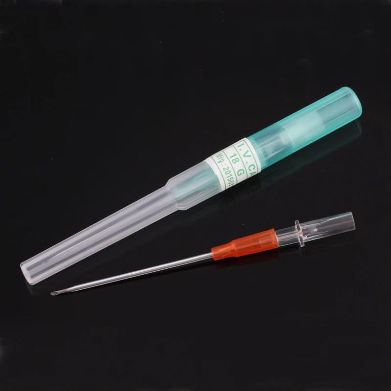 1PC Surgical Steel I.V Catheter Piercing Needles Supply Sterilized Body Tattoo Needles 14G 16G 18G 20G Body Jewelry
