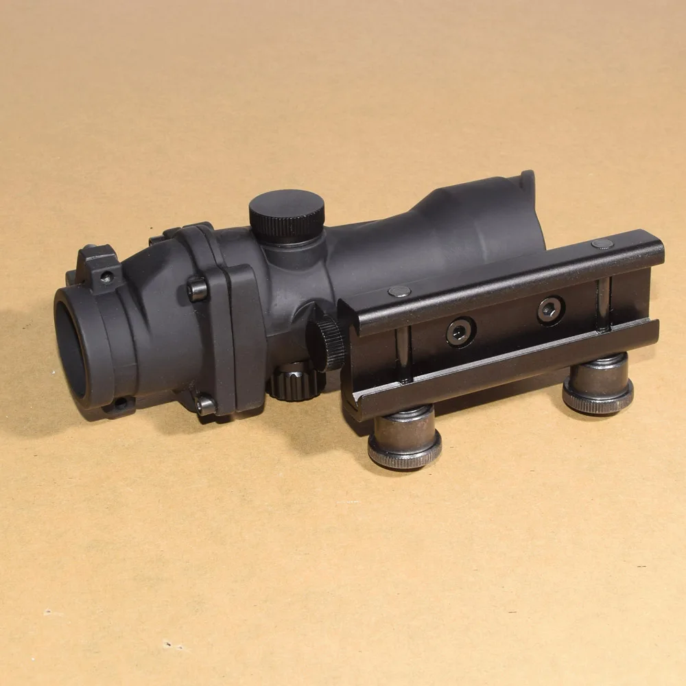 ACOG 1x35 охотничий прицел с красной зеленой точкой тактический для пневматической