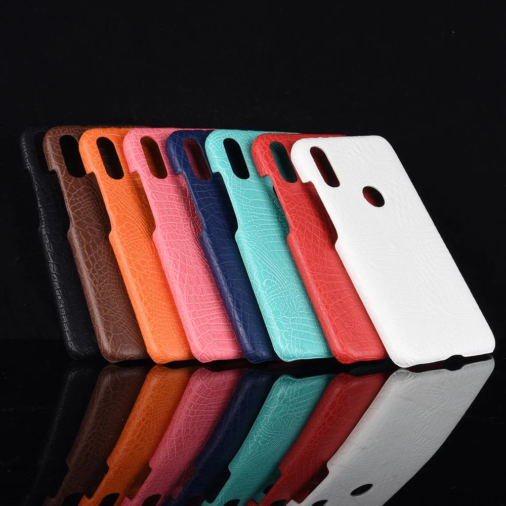 

Luxury Crocodile Snake Pattern Leather Cover For XiaoMi RedMi Note 3 4 4X 5 5A 6 7 Pro Hard Phone Cases Pocophone F1 back fundas
