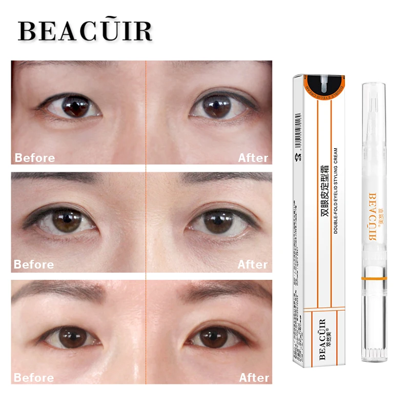 

BEACUIR Double eyelid styling cream Eye serum lasting big eyes natural skin care new 2019