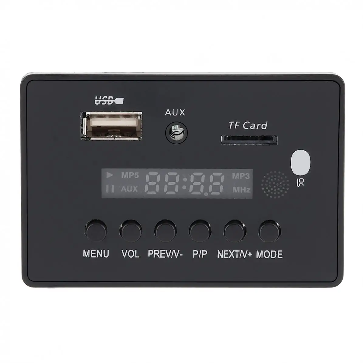 Reprodutor de Vídeo Compatível com Bluetooth Dts sem Perda fm para Mp3 Decodificador Suporte tf Aux Rádio - Mp4 Mp5 80hz-15khz 12v Usb - Image 2