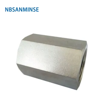 

5Pcs/Lot HCG 1/8 1/4 3/8 1/2 3/4 1 Hex Coupling Stainless Steel 316L Tube Fitting Plumbing Fitting 3000PSI Connector NBSANMINSE