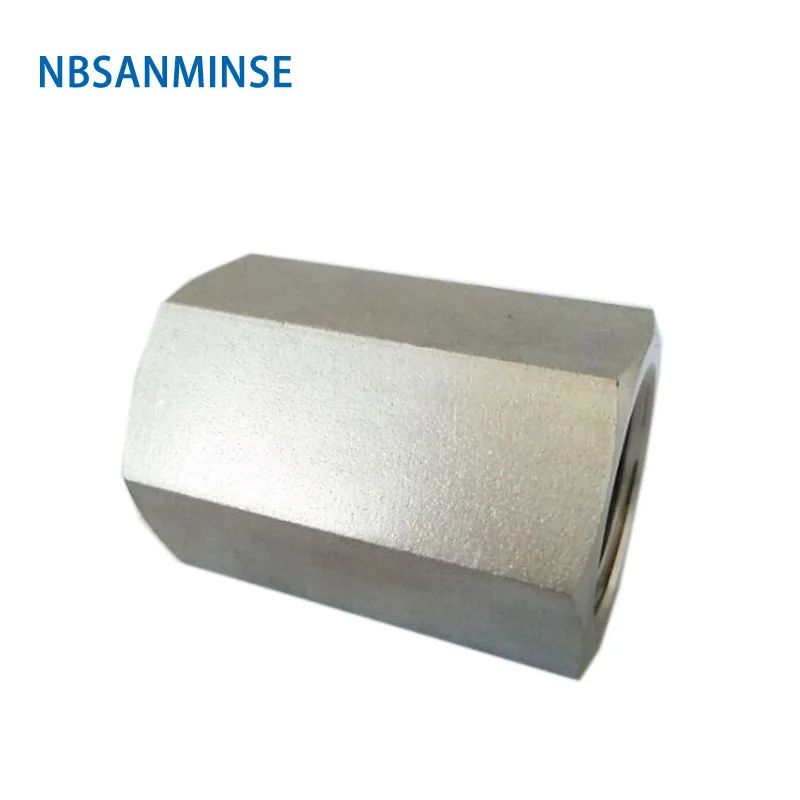 

5 Pcs / Lot HCG Hex Coupling Stainless Steel 316L Tube Fitting Plumbing Fitting High Quality Sanmin