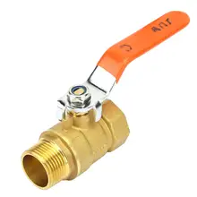 1 шт. латунный трубный шаровой клапан с резьбой 3/4 в BSP DN20 запорный клапан palla valvola Kleppen