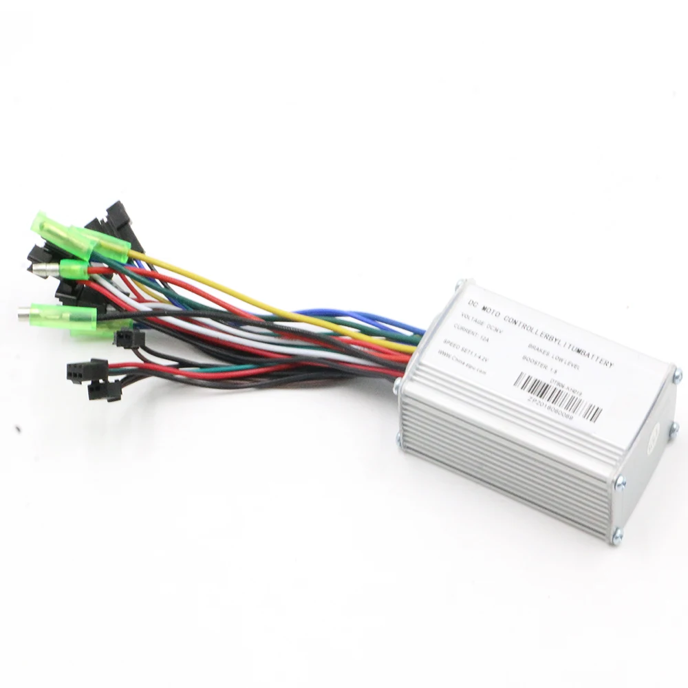 Cheap 36V 48V Electric Bike Components Water Proof Connector 500W Controller LED System for Bicycle without Battery Cycling parts 2