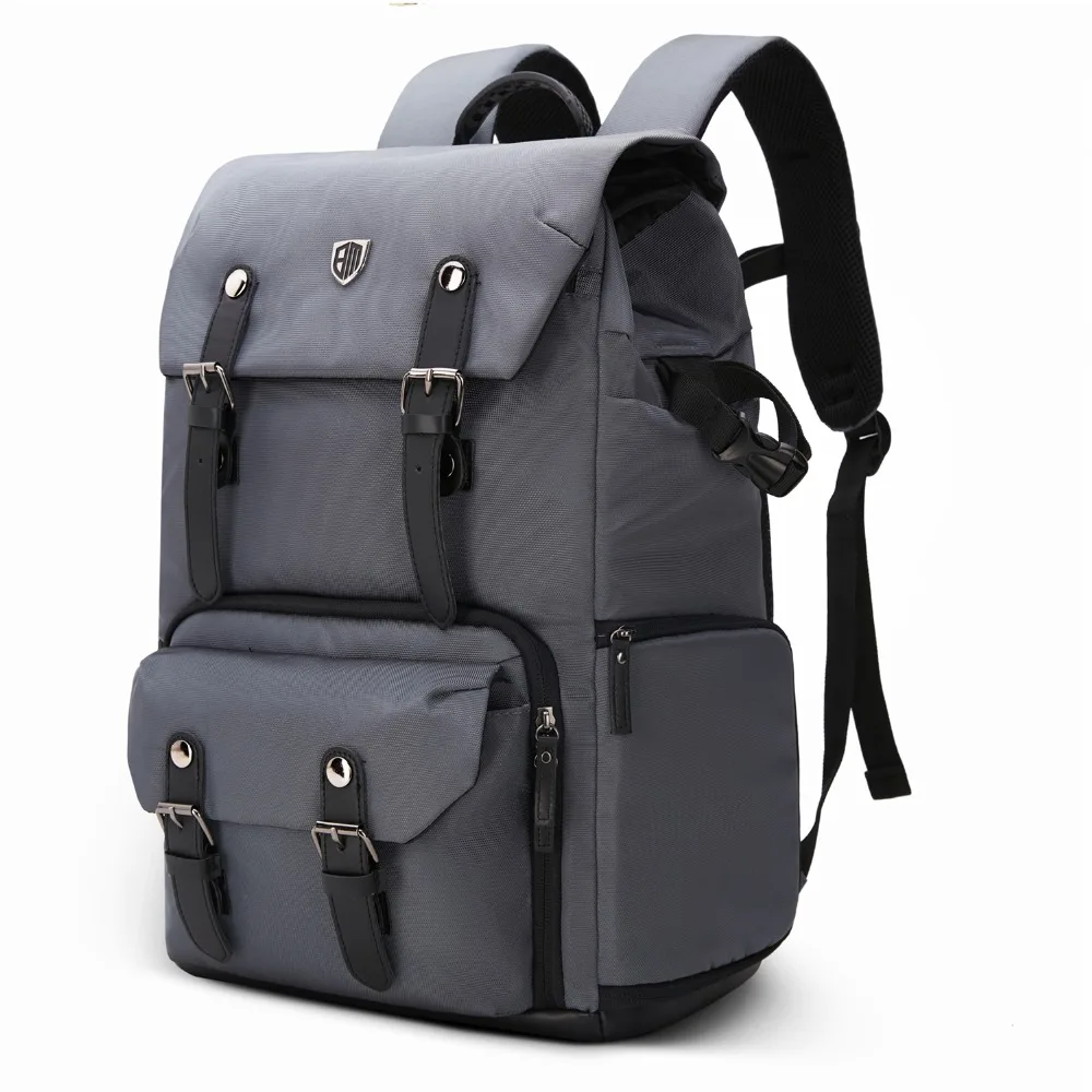 BAGSMART рюкзак для камеры DSLR водонепроницаемый рюкзак для камеры с дождевиком рюкзак для ноутбука объектив камеры дорожные сумки для камеры