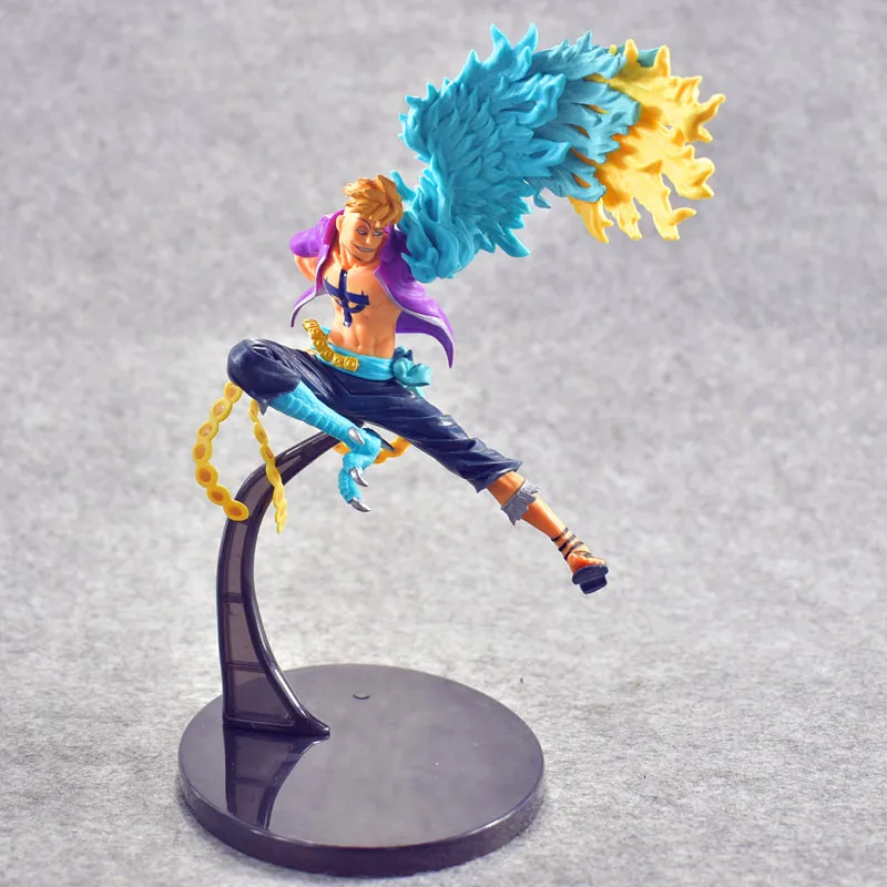 

ONE PIECE The top war Modeling King 6 Immortal bird Marco PVC Action Figure Collectible Model Toy Box-Packed 21cm