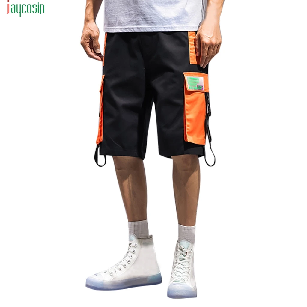 Jaycosin мужские повседневные брюки карго модные повседневные стильные спортивные штаны модные однотонные шорты Pantalones De Carga De Los Hombres Новинка