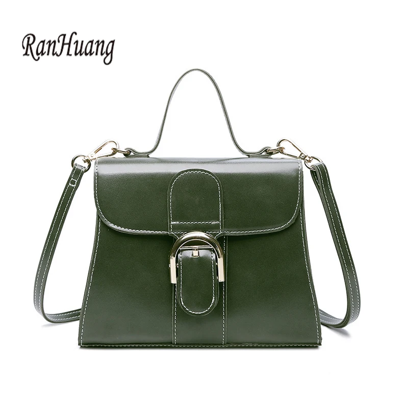 

RanHuang New 2017 Women Fashion Handbags Small Shoulder Bags Ladies PU Leather Handbags Hasp Designer Messenger Bags Brief Bags