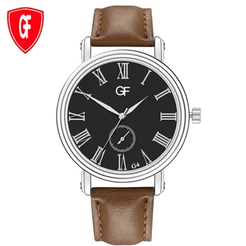 

Men's Watches Wrist Quartz Watch PU Leather Band Casual Sports Watch Waterproof Wristwatch Gifts LL@17