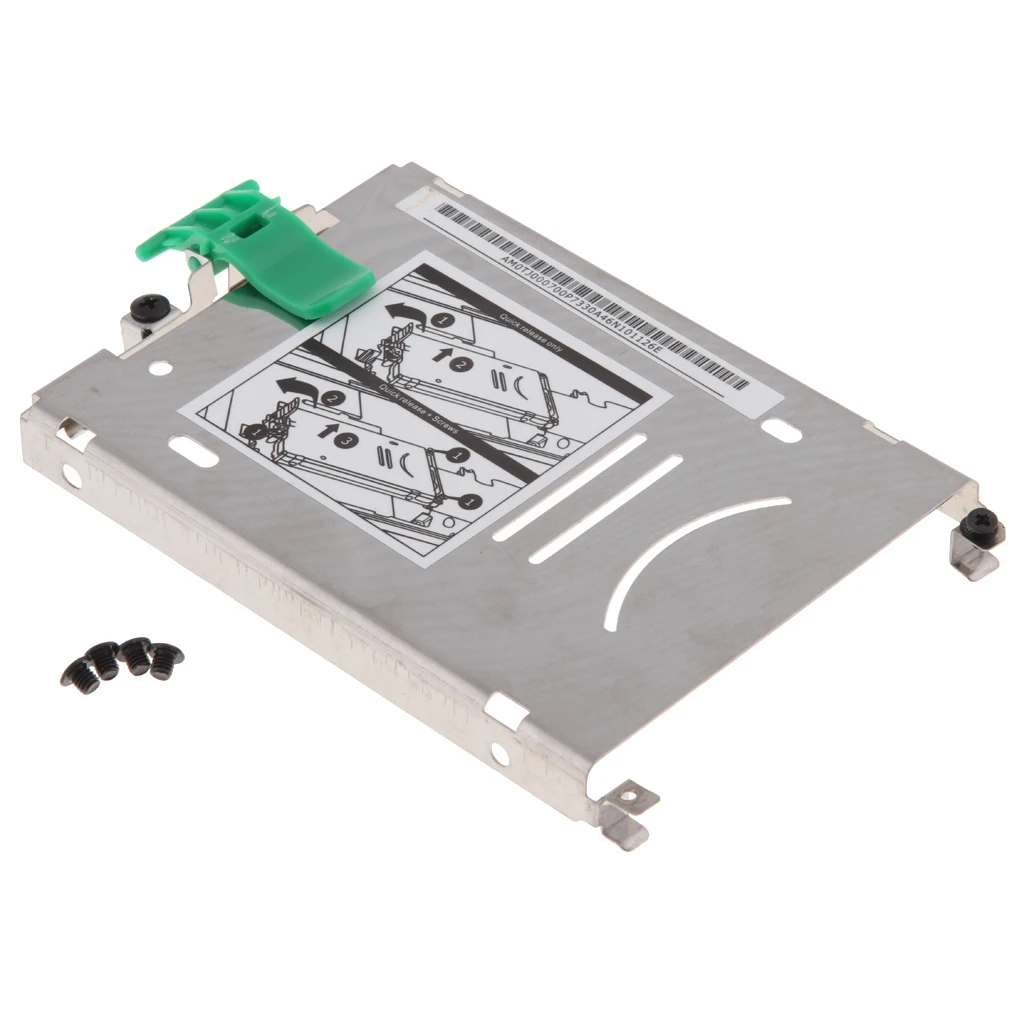 

HDD Hard Drive Disk Caddy Bracket Tray & Screws For HP ZBOOK 15 ZBOOK 17 G1 G2 Hard Drive Caddy Tray