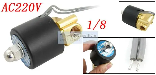 Buy Free Shipping 1/8" Two Way 2 Position Pneumatic Solenoid Valve AC 220V 2W-025-06 for only 12.6 USD Buy Free Shipping 1/8" Two Way 2 Position Pneumatic Solenoid Valve AC 220V 2W-025-06 for only 12.6 USD