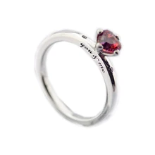 anillo pandora corazon rojo anillo pandora corazon rojo