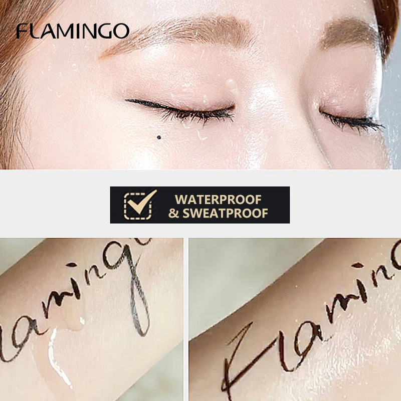 Flamingo Eyeliner Liquid Black Eyeliner 1ml Ultimate Long-lasting Waterproof Easy To Wear Professional Smudge-Proof Makeup12130