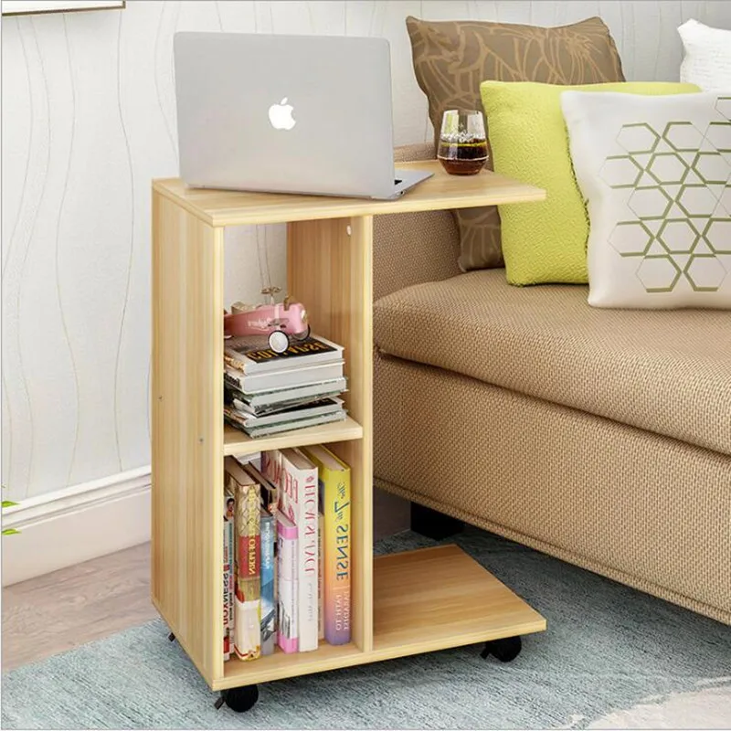 Двойной журнальный столик с роликом individuales de mesa боковые столы мебель для дома