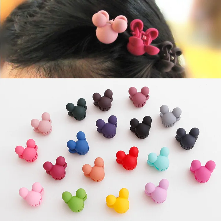 

19/12 Pcs/Lot New Acrylic Flower hair Claws Girls Hair Gripper Kids Hair Accessories Princess Favor Candy Color Hair clip