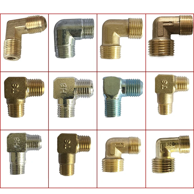 1 шт. резьбовые трубы угловые фитинги однонаправленного клапана для масляной
