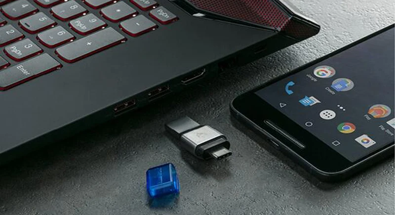 Kingston USB3.1 Micro SD кард-ридер высокоскоростной двойной интерфейс поддерживает компьютеры, интерфейсы type-C, смартфоны, планшеты