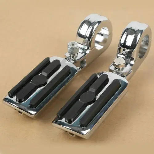 Motorcycle 32mm Engine Guard Highway Pegs Footpeg For Harley Yamaha