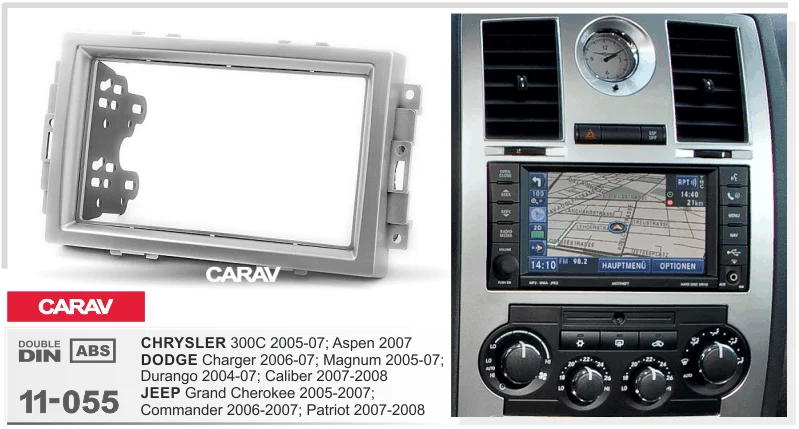 CARAV 11-055 Car Radio Installation Trim Fascia Panel