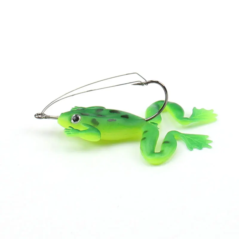 4pcs/lot 7cm 5.36g frogs Fishing Lure Set Rubber Soft Fishing Lures Bass  SpinnerBait spoon Lures carp fishing tackle - AliExpress