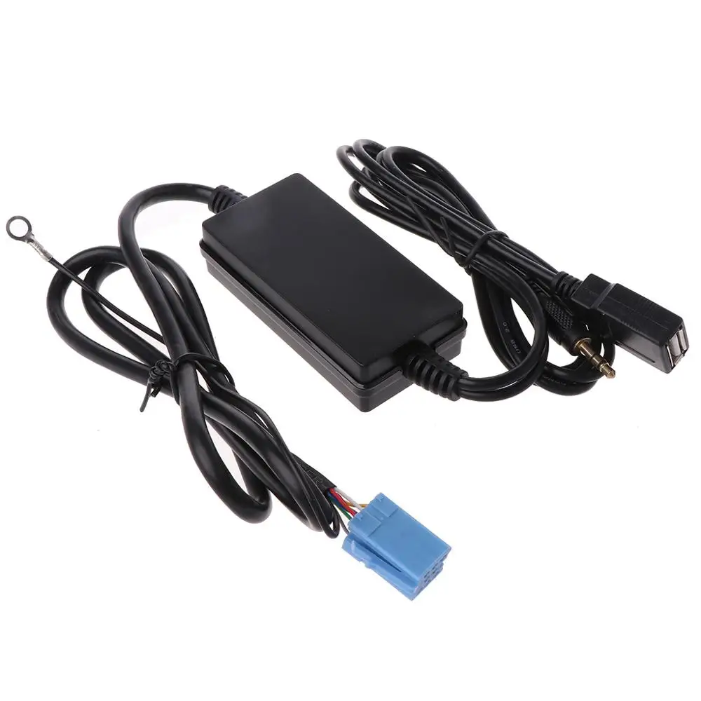 Цена Автомобильный mp3 плеер Радио Интерфейс CD Changer font b USB b font SD AUX IN для Audi A2 A4 A6 S6 A8 S8