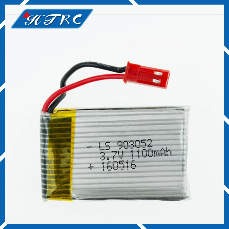 3.7 V 1100 mAh RC Helicopter 1S Li Po Battery For for JJRC H11D H11C
