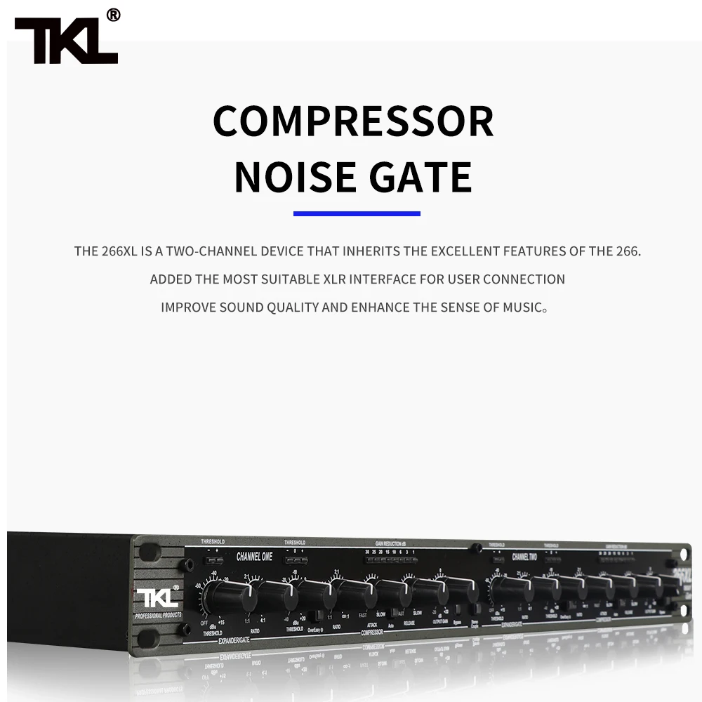 professional-grade dual-channel compression