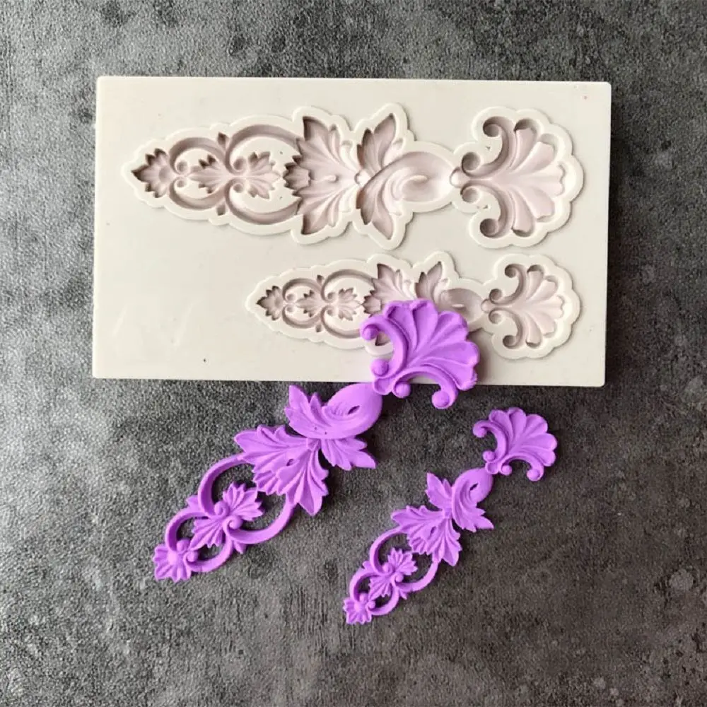

Cake Decorating Tools Chocolate Gumpaste Mold Cake decorating Tools Border European Relief Silicone Fondant Mold