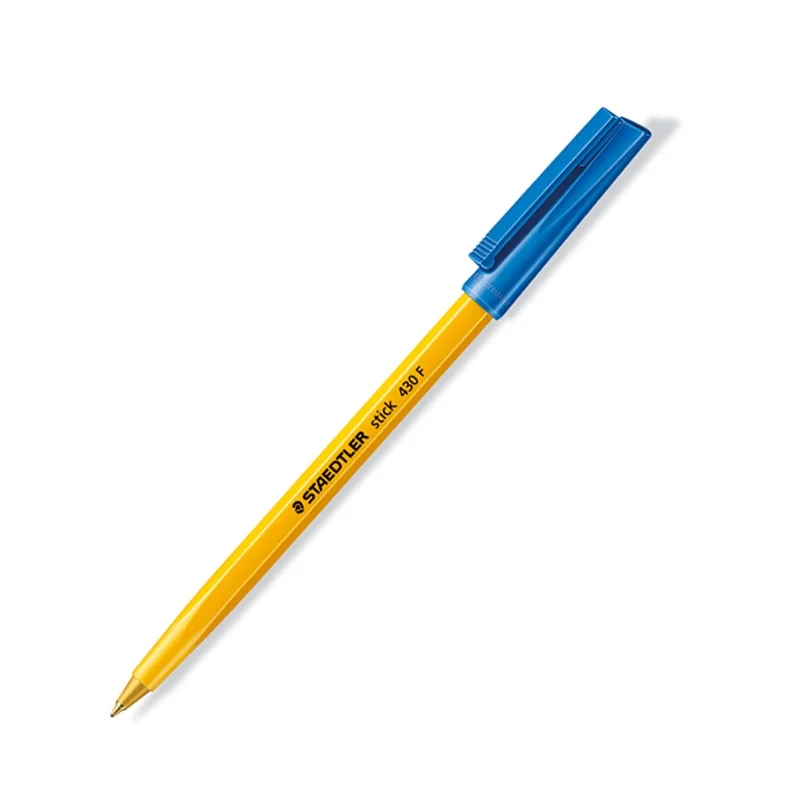 Шариковая ручка 430F Гладкий опыт письма и длится в возрасте, толщина письма 0,3 мм; черный, красный, синий - Цвет: 0.3mm Blue